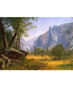 Albert Bierstadt, Yosemite Valley.