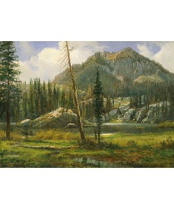 Albert Bierstadt, Sierra Nevada Mountains.