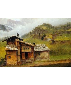 Albert Bierstadt, Haus in den Bergen (Mountain House).