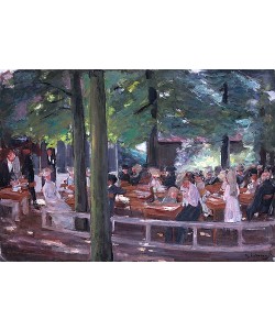 Max Liebermann, Biergarten in Laren, Studie. 1903