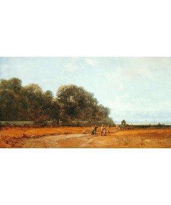 Carl Spitzweg, Am Nymphenburger Park, München.