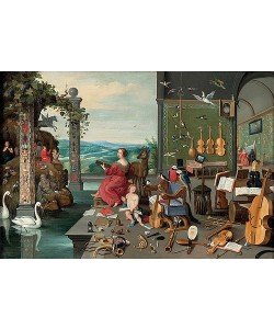 Jan BRUEGHEL DER Jüngere, Allegorie der Musik. Um 1645