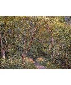Alfred Sisley, Unter Bäumen.