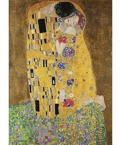 Gustav Klimt, Der Kuss. 1907/08.