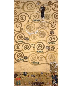 Gustav Klimt, Entwurf für den Stocletfries. Detail. 1905/09.