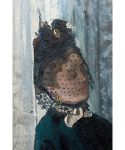 Claude Monet, Das Mittagessen (Le Déjeuner). Detail. 1868 (siehe auch Bildnummer 4200)