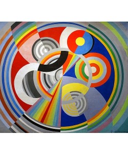 Robert Delaunay, Rhythmus No 1, Wanddekoration für den Salon des Tuileries. 1938