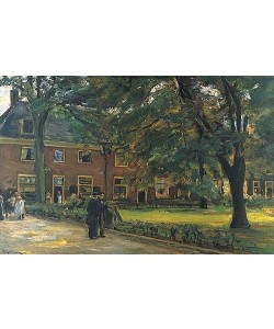 Max Liebermann, Proveniershuis in Haarlem. 1907.