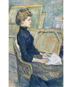 Henri de Toulouse-Lautrec, Junges Mädchen im Atelier (Hélène Vary). Um 1889