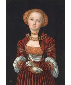 LUCAS CRANACH Der Ältere, Frauenportrait. Um 1525