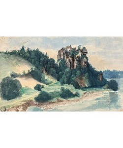 Albrecht Dürer, Felsenschloss, Schloss Segonzano im Cembratal. Herbst 1494 (oder 1495/96?)