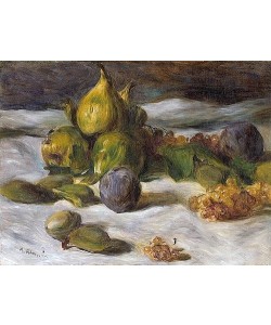 Pierre-Auguste Renoir, Früchtestillleben (Feigen und Johannisbeeren). Um 1870/72.