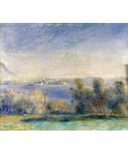 Pierre-Auguste Renoir, Landschaft am Mittelmeer (Blick auf Toulon). 1891.