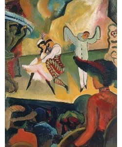 August Macke, Russisches Ballett I. 1912.
