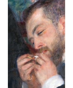 Pierre-Auguste Renoir, Nach dem Mittagessen (La fin du Déjeuner). Detail. 1879 (siehe auch Bildnummer 4910)