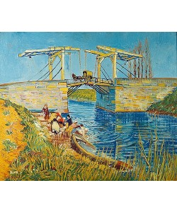 Vincent van Gogh, Zugbrücke in Arles (Le Pont de Langlois). 1888