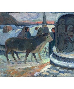 Paul Gauguin, Die Heilige Nacht (Die Segnung der Ochsen). 1902-03