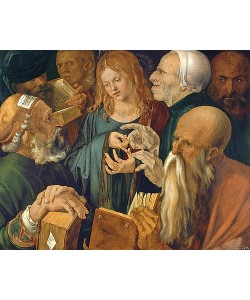 Albrecht Dürer, Jesus zwischen den Schriftgelehrten. 1506