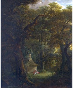 Johann Friedrich Weitsch, Allegorie auf den Tod des A. R. Mengs. 1780/82