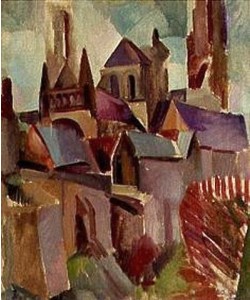Robert Delaunay, Die Türme von Laon.