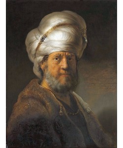 Rembrandt van Rijn, Mann in orientalischem Kostüm. 1635