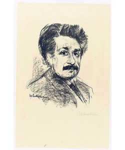 Max Liebermann, Portrait Albert Einstein. 1925