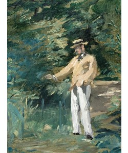 Édouard Manet, Krocketpartie. Detail. 1873 (siehe auch Bildnummer 957)