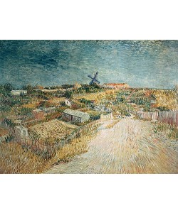 Vincent van Gogh, Gemüsegärten auf dem Montmartre.