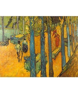 Vincent van Gogh, Die Alyscamps, Arles. 1888