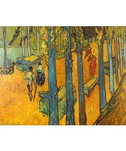 Vincent van Gogh, Die Alyscamps, Arles. 1888