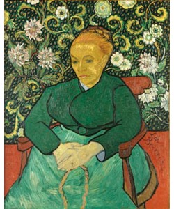 Vincent van Gogh, Frau an der Wiege (La Berceuse). 1889.