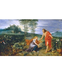 Peter Paul Rubens, Christus erscheint Maria Magdalena am Ostermorgen (Noli me tangere). Um 1626