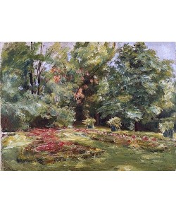 Max Liebermann, Blumenterrasse im Wannseegarten. 1924.