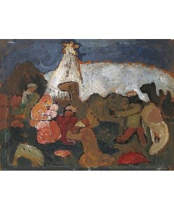 Paula Modersohn-Becker, Anbetung der Drei Könige. 1907.