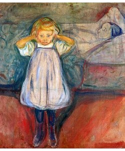 Edvard Munch, Die tote Mutter. 1899.