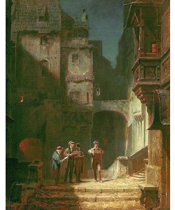 Carl Spitzweg, Ständchen.