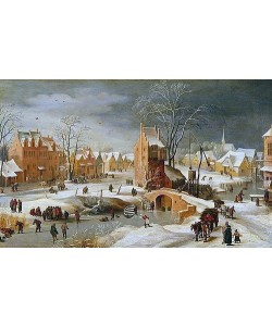 Pieter BRUEGHEL DER Jüngere, Winterlandschaft. Nach 1625