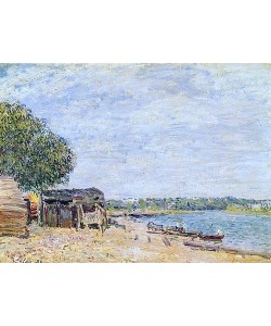 Alfred Sisley, Saint Mammes. 1884