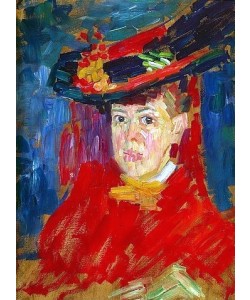 Alexej von Jawlensky, Bildnis Marianne von Werefkin. Um 1906