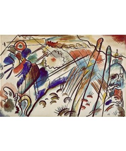 Wassily Kandinsky, Entwurf zu 'Improvisation 28' (zweite Fassung). 1912