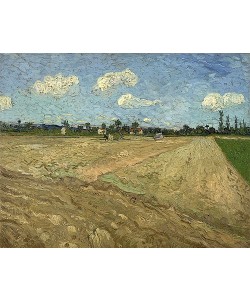 Vincent van Gogh, Gepflügter Acker (Furchen). 1888