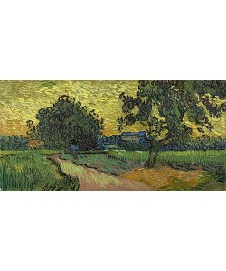 Vincent van Gogh, Landschaft in der Dämmerung. 1890