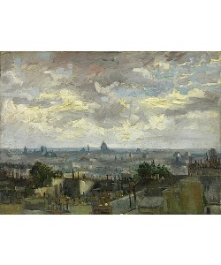 Vincent van Gogh, Blick auf Paris. 1886