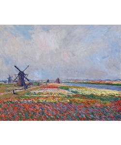 Claude Monet, Tulpenfelder in der Nähe von Den Haag. 1886