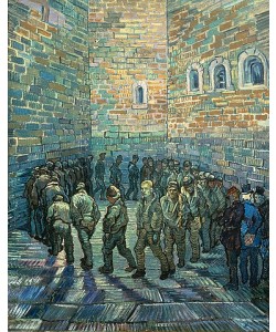 Vincent van Gogh, Rundgang im Gefängnishof. 1890