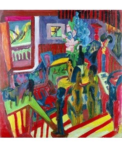Ernst Ludwig Kirchner, Atelierecke. 1922