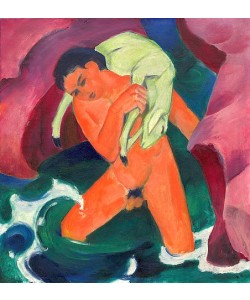 Franz Marc, Knabe mit Lamm. Der gute Hirte. 1911