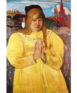 Paul Gauguin, Bretonisches Mädchen. 1984