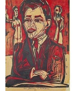 Ernst Ludwig Kirchner, Selbstbildnis.