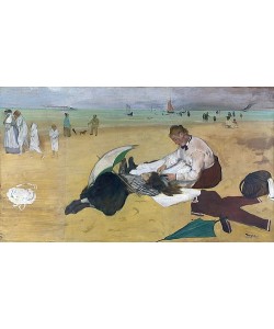 Edgar Degas, Am Strand. Um 1869-70